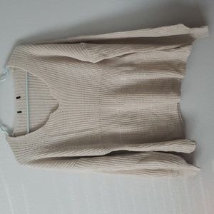 Long sleeve Cream Top